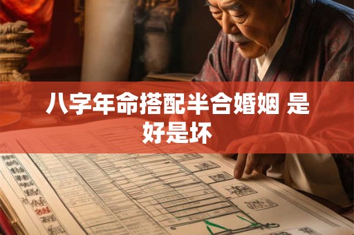 八字年命搭配半合婚姻 是好是坏