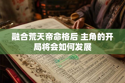 融合荒天帝命格后 主角的开局将会如何发展
