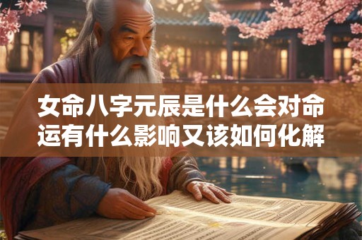 女命八字元辰是什么会对命运有什么影响又该如何化解呢