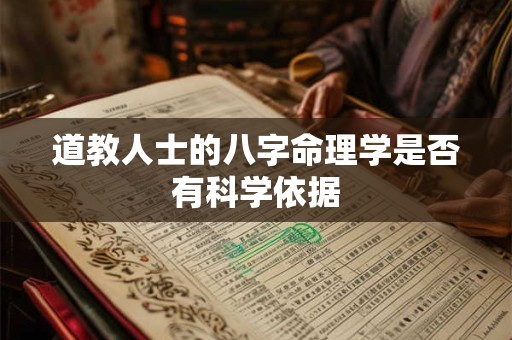 道教人士的八字命理学是否有科学依据