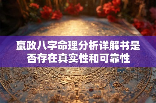 嬴政八字命理分析详解书是否存在真实性和可靠性