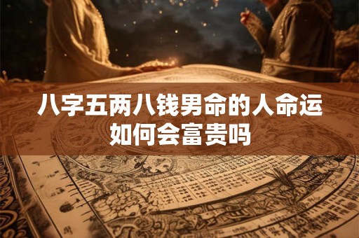 八字五两八钱男命的人命运如何会富贵吗