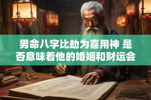 男命八字比劫为喜用神 是否意味着他的婚姻和财运会更好