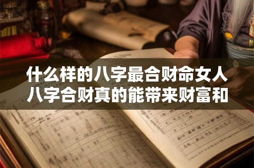 什么样的八字最合财命女人八字合财真的能带来财富和好运吗