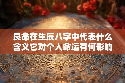 艮命在生辰八字中代表什么含义它对个人命运有何影响
