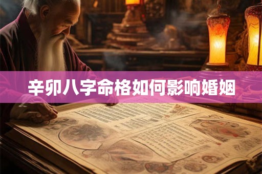 辛卯八字命格如何影响婚姻