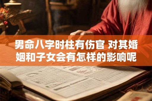 男命八字时柱有伤官 对其婚姻和子女会有怎样的影响呢