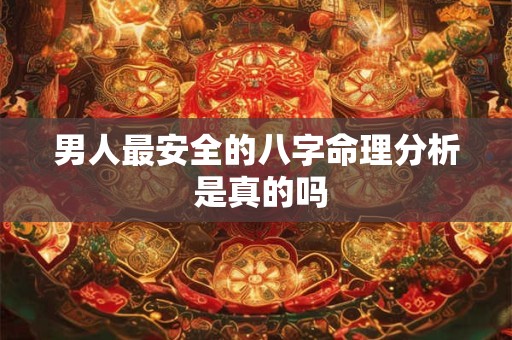 男人最安全的八字命理分析 是真的吗