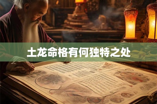 土龙命格有何独特之处