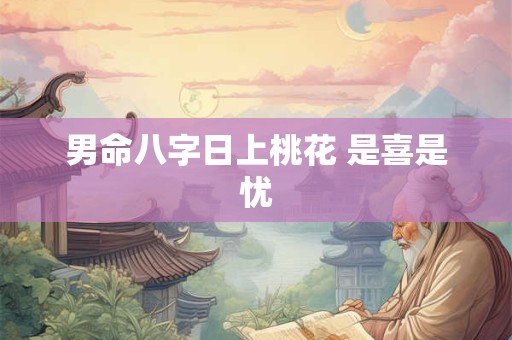 男命八字日上桃花 是喜是忧