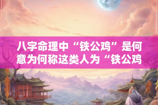 八字命理中“铁公鸡”是何意为何称这类人为“铁公鸡”