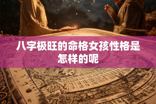 八字极旺的命格女孩性格是怎样的呢