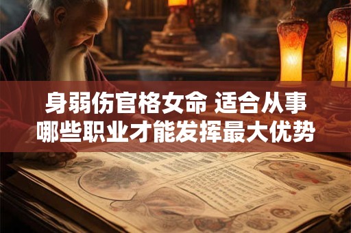 身弱伤官格女命 适合从事哪些职业才能发挥最大优势
