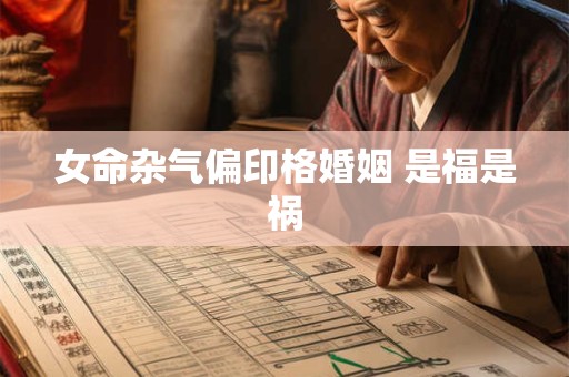 女命杂气偏印格婚姻 是福是祸
