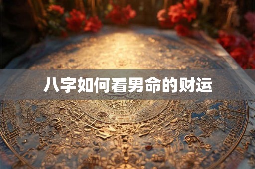 八字如何看男命的财运