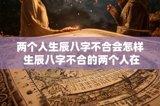 两个人生辰八字不合会怎样 生辰八字不合的两个人在一起会怎么样