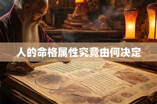人的命格属性究竟由何决定