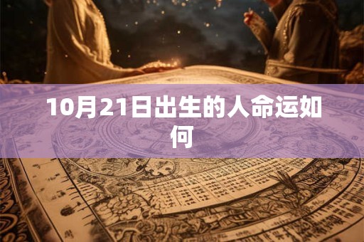 10月21日出生的人命运如何