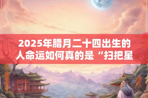 2025年腊月二十四出生的人命运如何真的是“扫把星”下凡吗