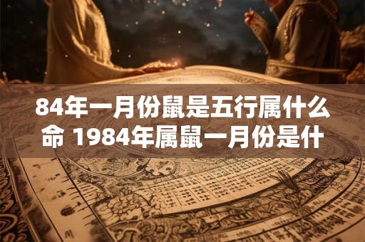 84年一月份鼠是五行属什么命 1984年属鼠一月份是什么命