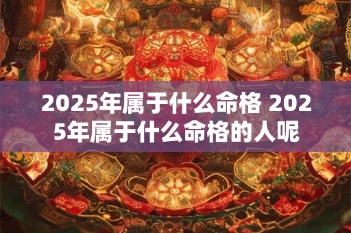 2026年属于什么命格 2026年属于什么命格的人呢