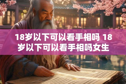18岁以下可以看手相吗 18岁以下可以看手相吗女生