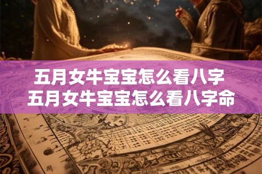 五月女牛宝宝怎么看八字 五月女牛宝宝怎么看八字命理