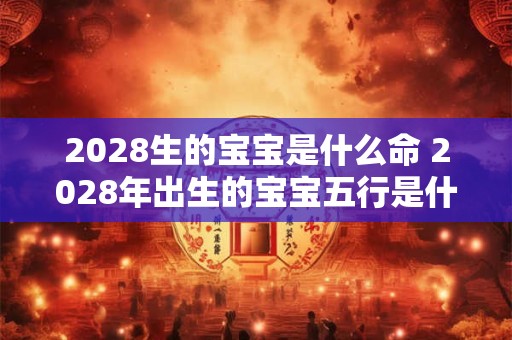 2028生的宝宝是什么命 2028年出生的宝宝五行是什么命