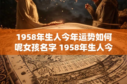 1958年生人今年运势如何呢女孩名字 1958年生人今年运势如何呢女孩名字叫什么
