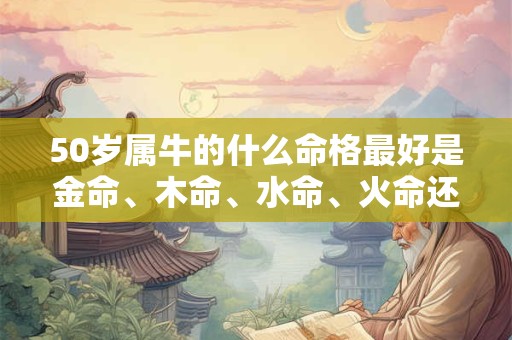 50岁属牛的什么命格最好是金命、木命、水命、火命还是土命