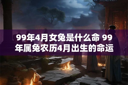 99年4月女兔是什么命 99年属兔农历4月出生的命运