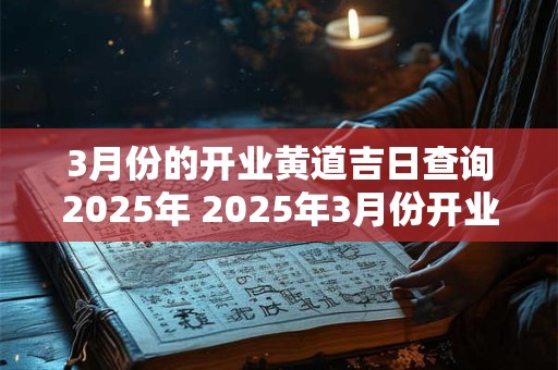 3月份的开业黄道吉日查询2026年 2026年3月份开业黄道吉日是哪几天 3月份的开业黄道吉日查询2026年 2026年3月份开业黄道吉日是哪几天