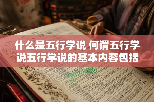 什么是五行学说 何谓五行学说五行学说的基本内容包括哪些