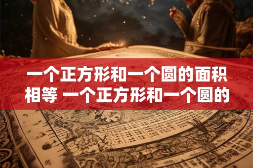 一个正方形和一个圆的面积相等 一个正方形和一个圆的面积相等那它们的周长相比谁最长