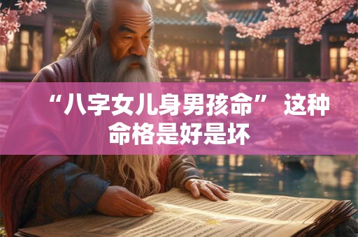 “八字女儿身男孩命” 这种命格是好是坏