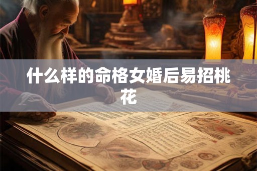 什么样的命格女婚后易招桃花