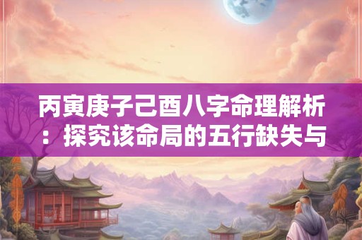 丙寅庚子己酉八字命理解析：探究该命局的五行缺失与行运利弊