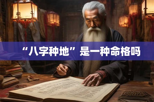 “八字种地”是一种命格吗
