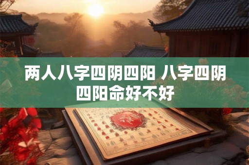 两人八字四阴四阳 八字四阴四阳命好不好