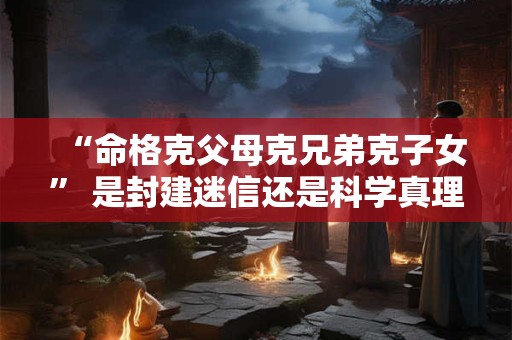 “命格克父母克兄弟克子女” 是封建迷信还是科学真理