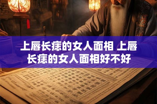 上唇长痣的女人面相 上唇长痣的女人面相好不好