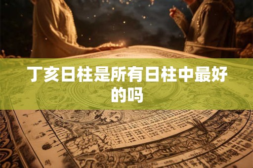 丁亥日柱是所有日柱中最好的吗