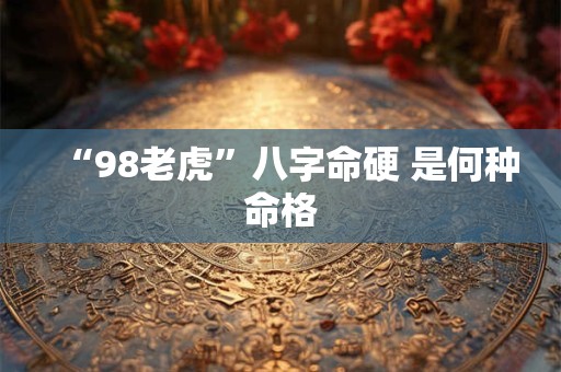 详细阅读:“98老虎”八字命硬 是何种命格 “98老虎”八字命硬 是何种命格