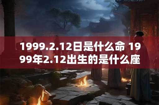 1999.2.12日是什么命 1999年2.12出生的是什么座