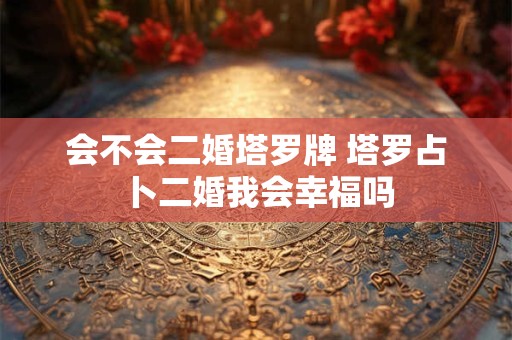 会不会二婚塔罗牌 塔罗占卜二婚我会幸福吗