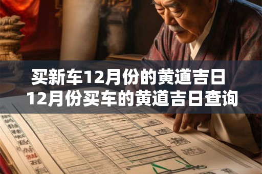 详细阅读:买新车12月份的黄道吉日 12月份买车的黄道吉日查询2025年 买新车12月份的黄道吉日 12月份买车的黄道吉日查询2025年