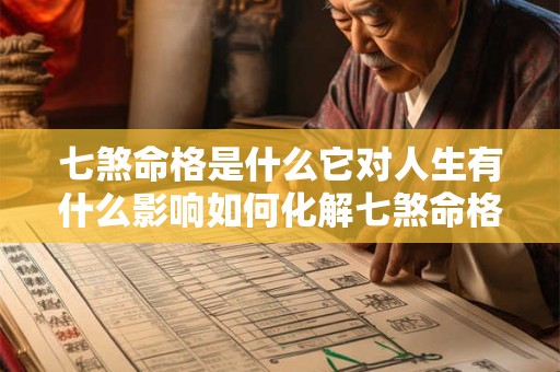 七煞命格是什么它对人生有什么影响如何化解七煞命格带来的不利影响