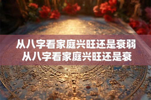 从八字看家庭兴旺还是衰弱 从八字看家庭兴旺还是衰弱好
