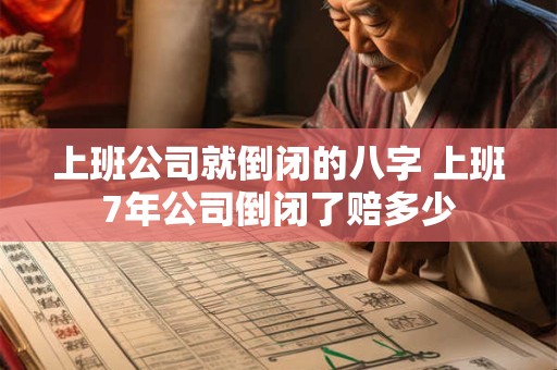 上班公司就倒闭的八字 上班7年公司倒闭了赔多少 上班公司就倒闭的八字 上班7年公司倒闭了赔多少