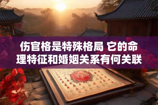 伤官格是特殊格局 它的命理特征和婚姻关系有何关联